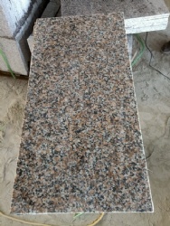 China Good Price 1cm Pink Red Granite Floor Tiles