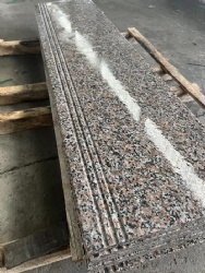 Wholesale Anti-Slip Red Granite Natural Stone Steps Factory