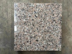 China Rosa Porrino Granite Pink Stone Tiles for Flooring