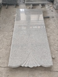 Grey Granite Monument Grave Cover Slabs